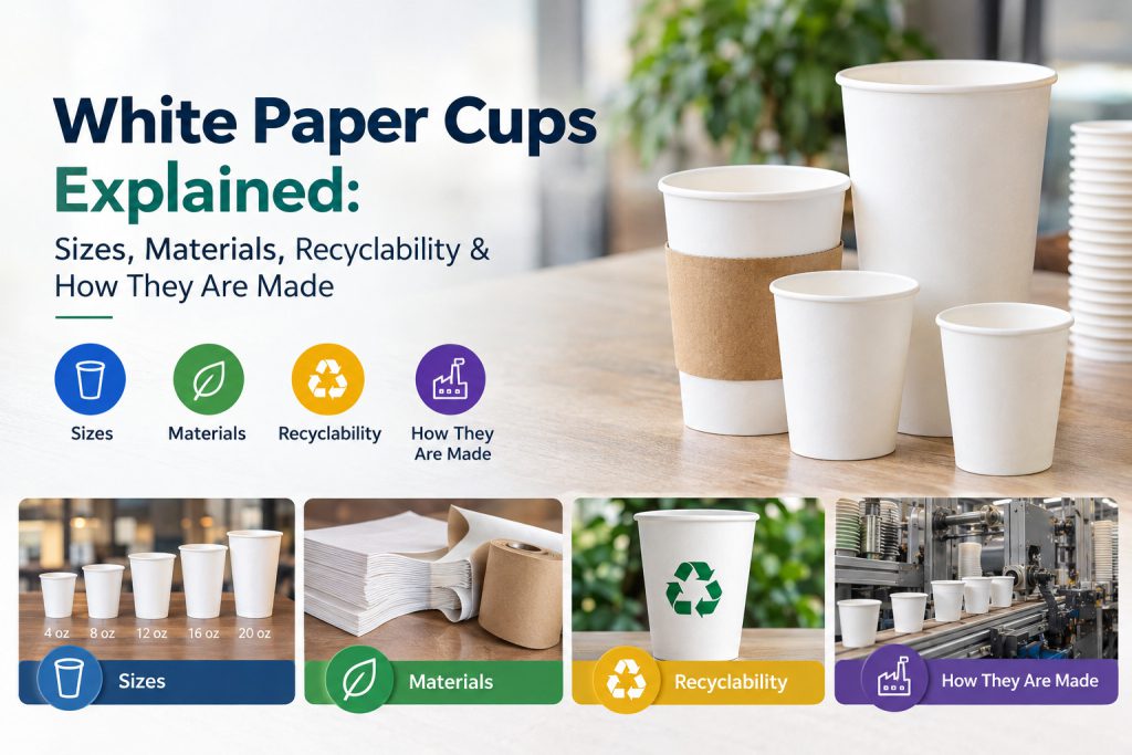 White Paper Cups