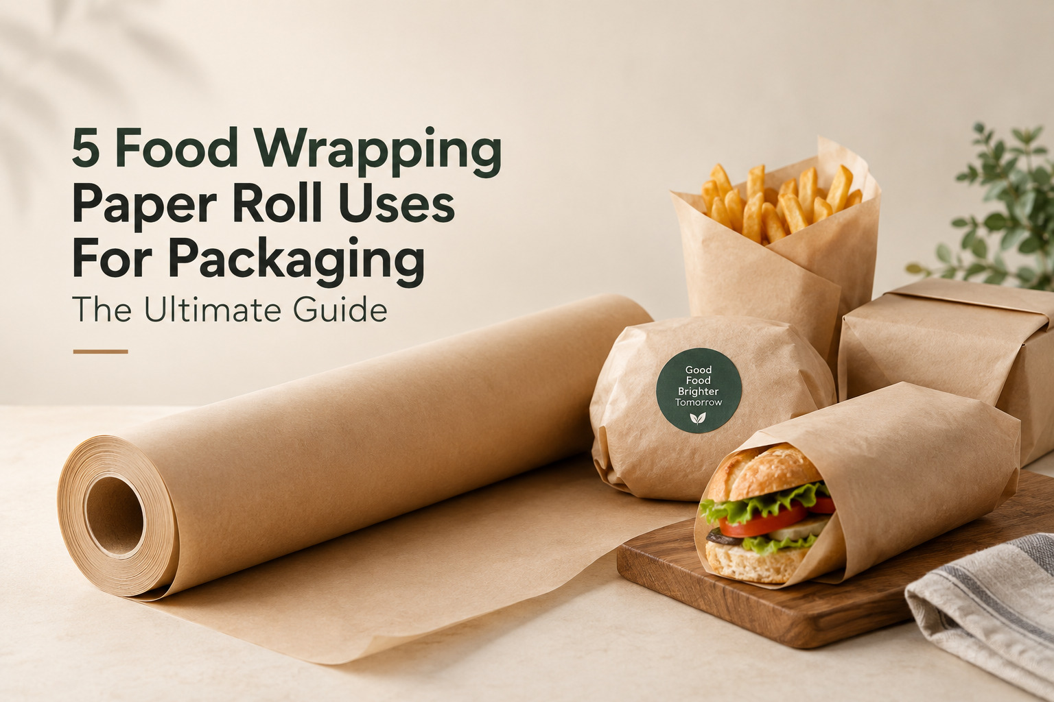 5 Food Wrapping Paper Roll Uses For Packaging The Ultimate Guide